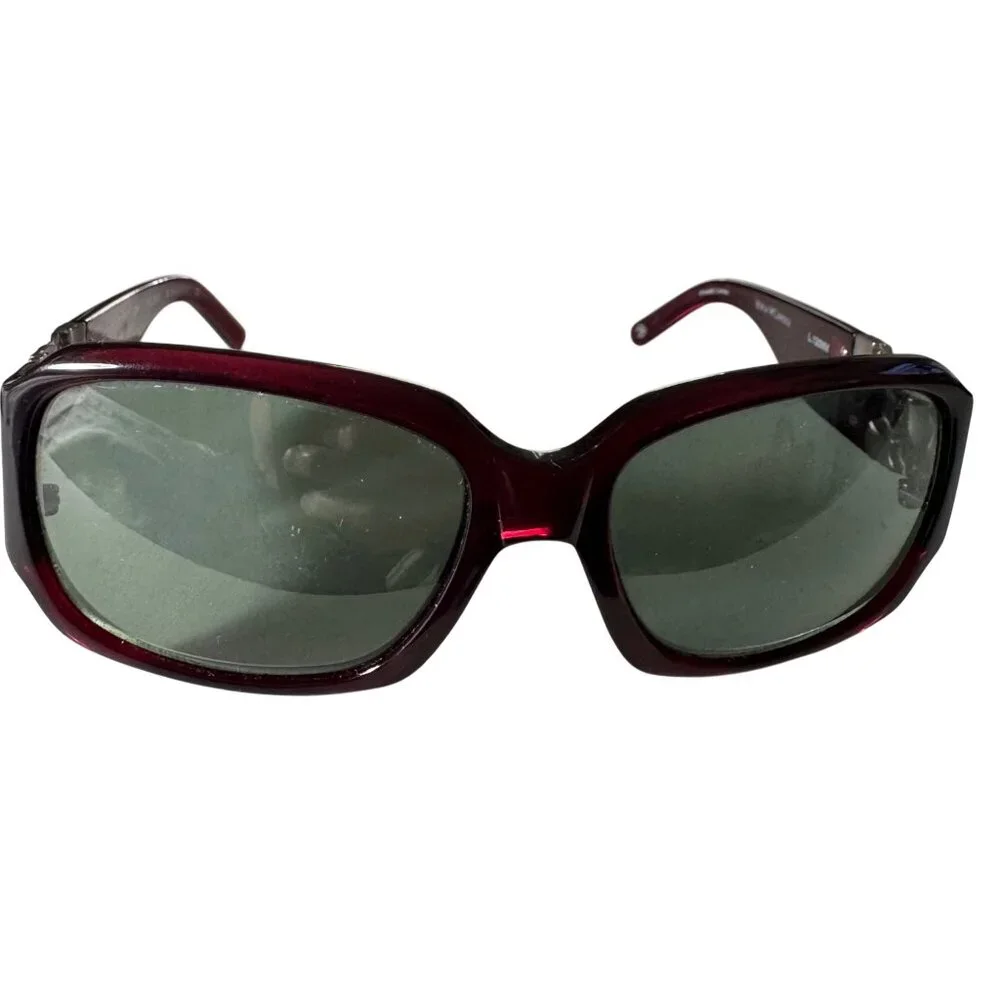 Jessica McClintock Burgundy Eyeglasses 59-17-130MM JMC 558 Oversized Frames Only - Picture 1 of 11